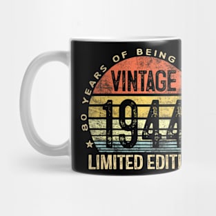 80 Year Old 1944 Limited Edition 80Th Birthday Mug
